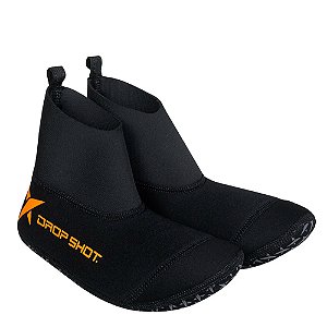 Sapatilha Drop Shot Neo - Preto com Laranja