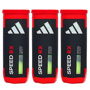 Bola de Padel Adidas Speed RX - Pack 3 Tubos