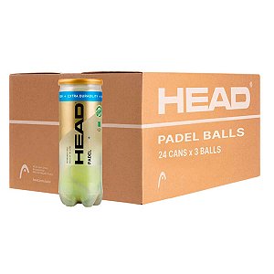 Bola Head Padel Pro S + Caixa 24 Tubos