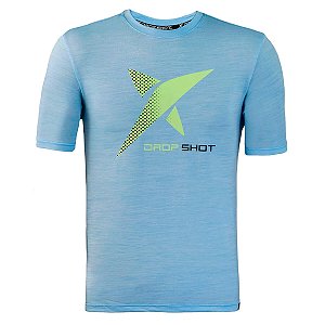 Camiseta Drop Shot Game 2.0 Masculina - Azul Claro