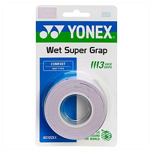 Overgrip Yonex Wet Super Grap - Lilás Claro