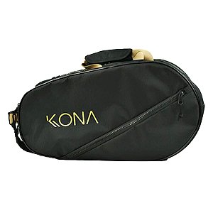 Raqueteira Kona Basic Média - Preto/Dourada