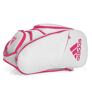 Raqueteira de Padel / Beach Tennis Adidas Multigame - Branca/Rosa