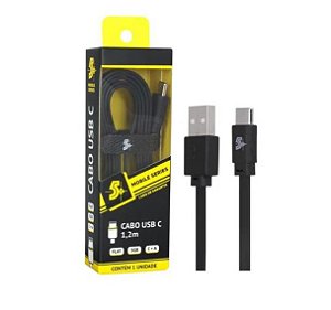 Cabo USB Tipo C - 1,2m