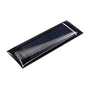 Mini Painel Solar Fotovoltaico 0,5V - 160mA (53x18mm)