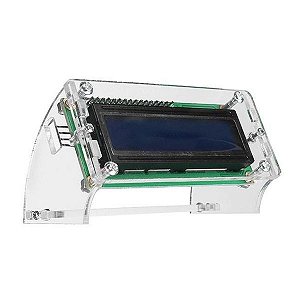 Suporte de Acrílico para Display LCD 16x2