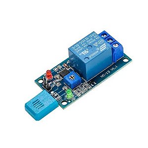 Módulo Sensor de Umidade HR202 com Relé 12V