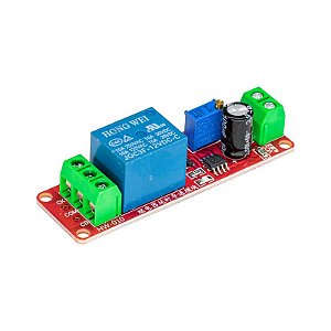 Módulo Temporizador de Retardo Delay Com NE555 - Rele 12V 10A