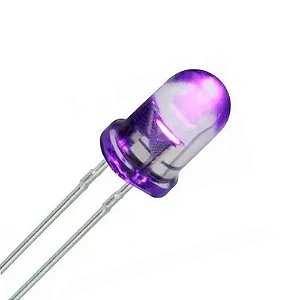 LED de Alto Brilho 5mm Ultravioleta