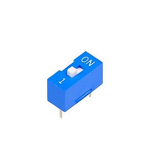 Dip Switch Azul 1 Via 180 Graus