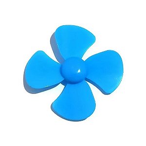 Micro Hélice Azul Para Motor DC 130