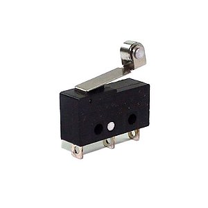 Chave Micro Switch com Rolete KW-11-3Z-5A 3 Terminais