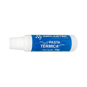 Pasta Térmica de Silicone Branca - Bisnaga 10g