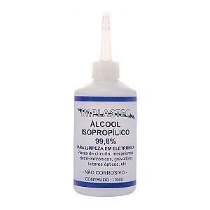Álcool Isopropílico Isopropanol - Garrafa 110ml