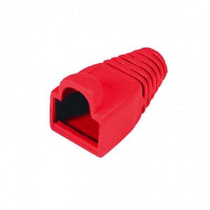 Capa Para Plug RJ45 Vermelha