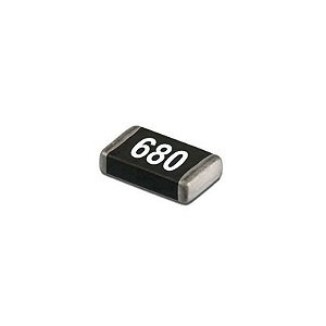 Resistor SMD 68R 1% 0603 (1/10W)