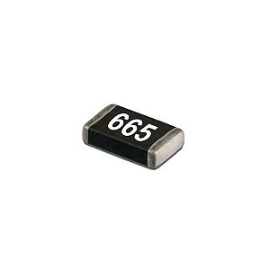 Resistor SMD 665R 1% 0603 (1/10W)