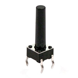 Chave Táctil 6x6x17mm 4 Terminais