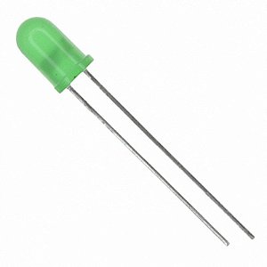 LED Difuso 5mm Verde