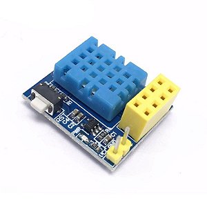 Adaptador ESP8266 ESP-01 com Sensor de Temperatura e Umidade DHT11