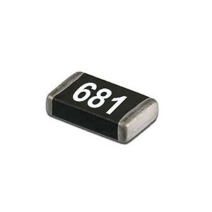 Resistor SMD 680R 5% 1206 (1/4W)