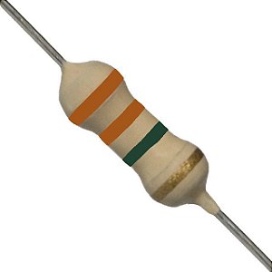 Resistor 3M3 5% (1/2W)