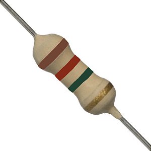 Resistor 1M2 5% (1/2W)