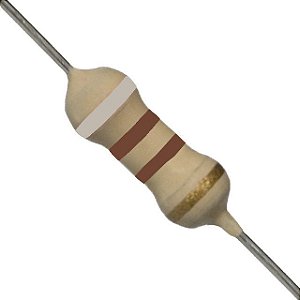 Resistor 910R 5% (1/2W)