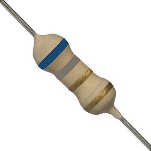 Resistor 6R8 5% (1/2W)