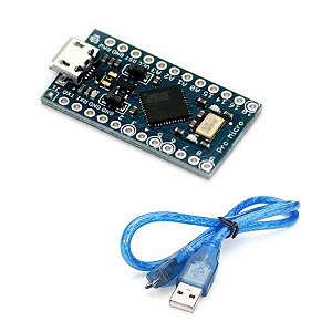 Arduino Pro Micro ATmega32U4 5V + Cabo Micro USB