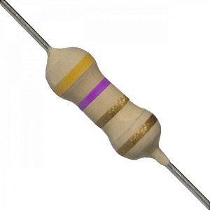 Resistor 4R7 5% (1/2W)