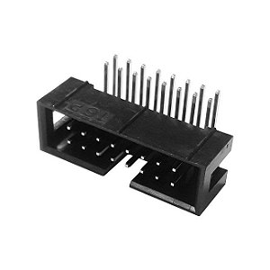 Conector Box Header 16 Vias 90 Graus