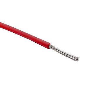 Cabo Flexível Vermelho 26 AWG (0,14mm) / por metro