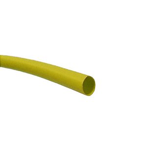 Tubo Termo Retrátil 1,5mm Amarelo