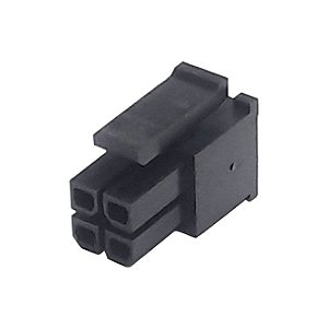 Conector Alojamento Micro Fit Macho 3,0mm 4 Vias