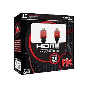 Cabo HDMI 2.0 4K Ultra HD C/ Filtro (10m)