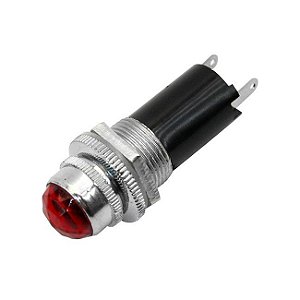 Sinaleiro Olho De Boi LD16-4 110V Vermelho