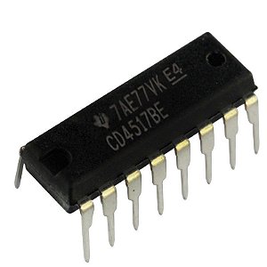 Circuito integrado CD4517 - Shift Register