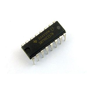 Circuito integrado 74HC257 - Multiplexador