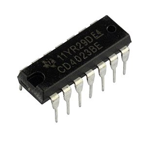 Circuito integrado CD4023 - Porta NAND