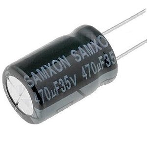 Capacitor Eletrolítico 470uF / 35V