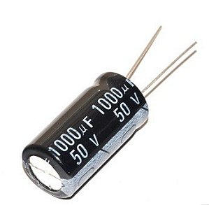 Capacitor Eletrolítico 1000uF / 50V