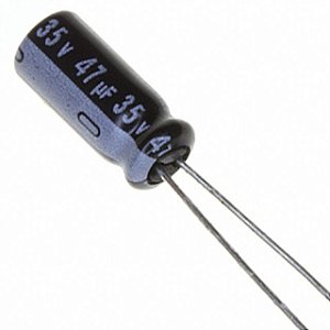 Capacitor Eletrolítico 47uF / 35V