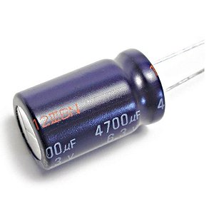 Capacitor Eletrolítico 4700uF / 6.3V