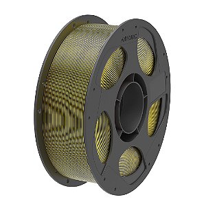 Filamento Anycubic - PLA Silk Dual Color - Preto Ouro