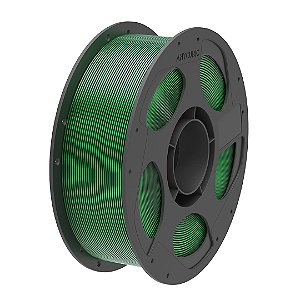 Filamento Anycubic - PLA Silk Dual Color - Preto Verde