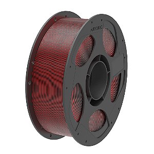 Filamento Anycubic - PLA Silk Dual Color - Preto Vermelho