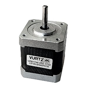 Motor de Passo Nema 17 - 5,0 Kgf.cm / 1,7A - Vurtz