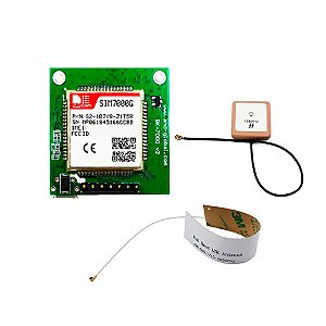 Módulo GSM SIM7000G 4G LTE GPS - Antena FCP/GPS