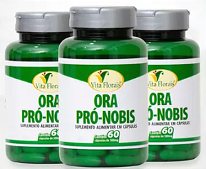 Kit Ora Pro-nobis 60 Cápsulas